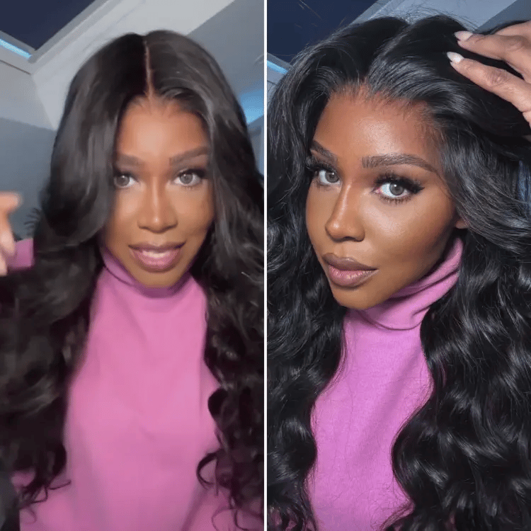 Emma Glueless 5x5 Body Wave Lace Closure Wig 100% Human Hair