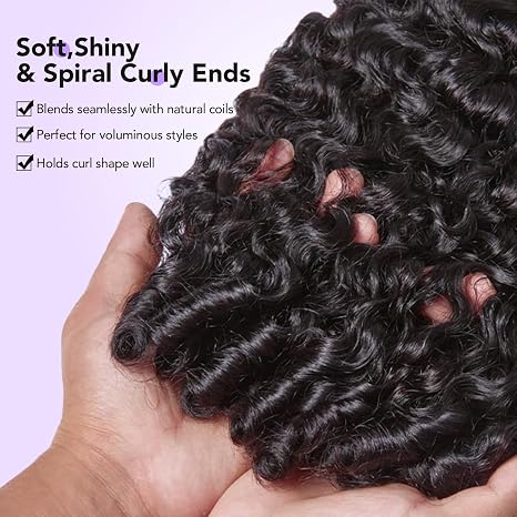 Burmese Curly Wig Human Hair 13x4 Lace Front Wigs Human Hair 220 Density  Pre Plucked Virgin Remy Hair with Spiral End Natural