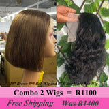 Easter Combo Sale 2 Wigs Low to R800 Free Shipping