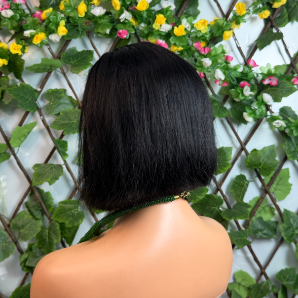 Emma Hair 50% Off Double Drawn 13x4 Full Frontal Bob Wigs Human Hair