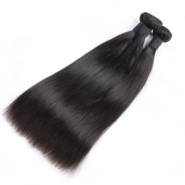 Emma 12A Straight 3 Bundles Deals Virgin Human Hair Weave Extensions