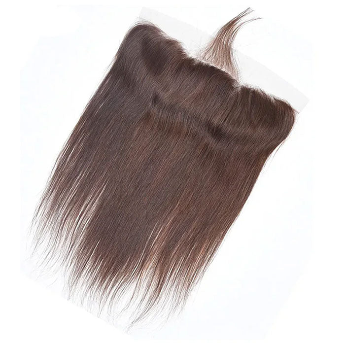 Emma 13x4 Lace Frontal Human Hair Dark Brown Color #2 and Brown Color #4
