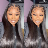 Emma 13x6 Lace Frontal Wig Pre Plucked Silky Straight Virgin Human Hair