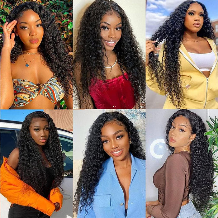 Emma 4 Bundles Deals Weave Extensions Jerry Curly Virgin Human Hair