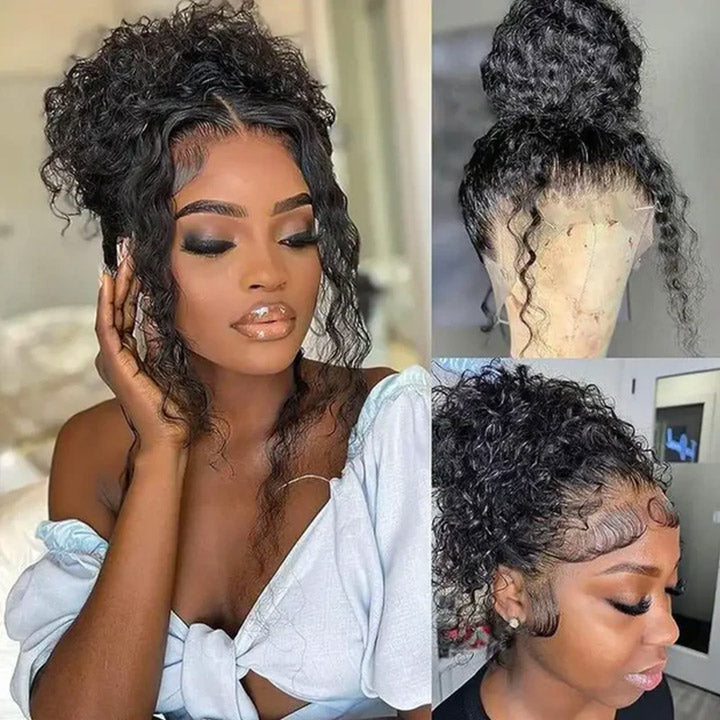 Emma Deep Wave 360 Lace Frontal Wig Virgin Human Hair
