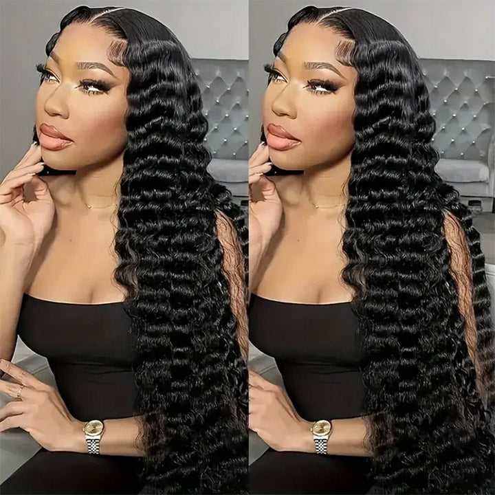 Emma Deep Wave 360 Lace Frontal Wig Virgin Human Hair