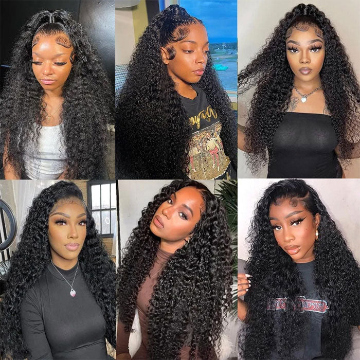 Emma Jerry Curly 4x4 Lace Closure Pre Plucked Virgin Human Hair