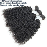 Emma Jerry Curly Virgin Human Hair Weave 3 Bundles Deals