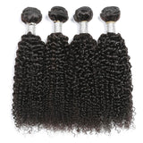 Emma Kinky Curly 4 Bundles a Lot Virgin Human Hair Weave Extensions