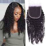 Emma Kinky Curly 4x4 Lace Closure Virgin Human Hair