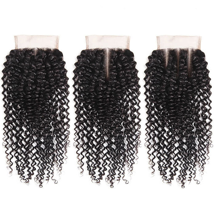 Emma Kinky Curly 4x4 Lace Closure Virgin Human Hair