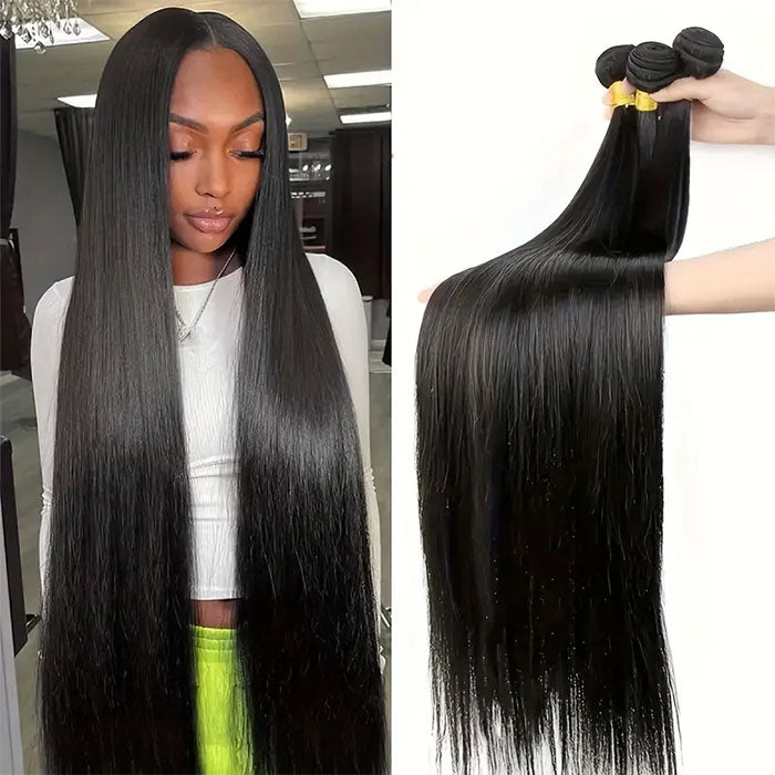 Emma Straight 3 Bundles Deals Virgin Human Hair Weave