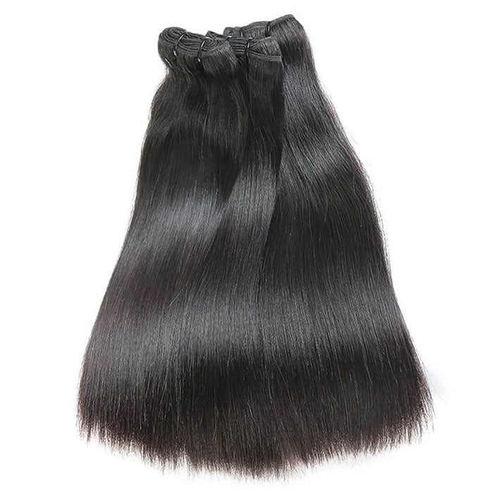 Emma Super Double Drawn Bone Straight Raw Virgin Human Hair Bundles
