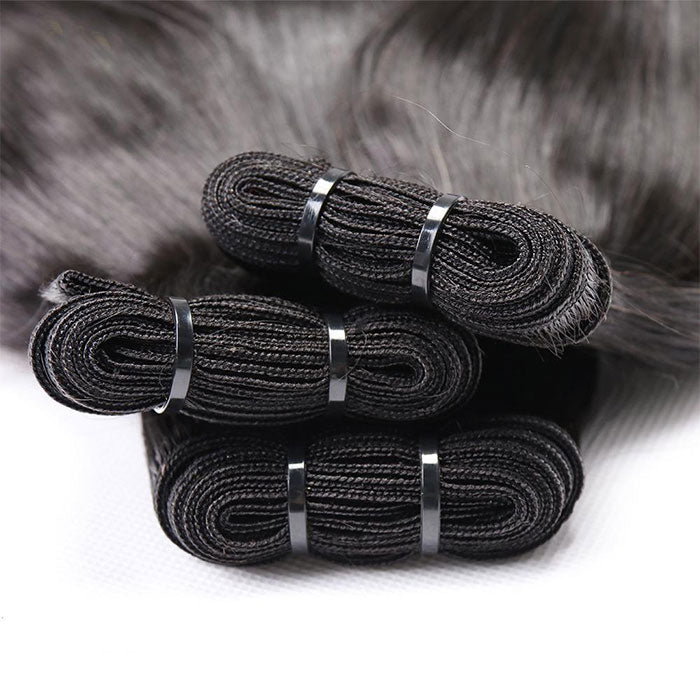 Emma Super Double Drawn Bone Straight Raw Virgin Human Hair Bundles