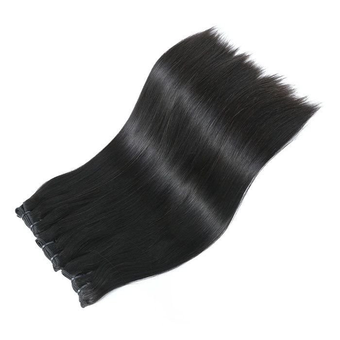 Emma Super Double Drawn Bone Straight Raw Virgin Human Hair Bundles