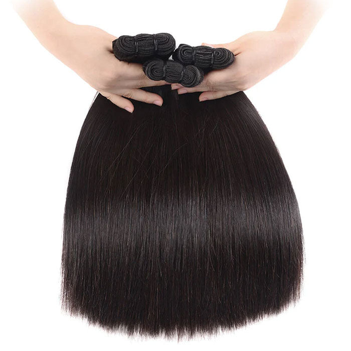 Emma Super Double Drawn Bone Straight Raw Virgin Human Hair Bundles