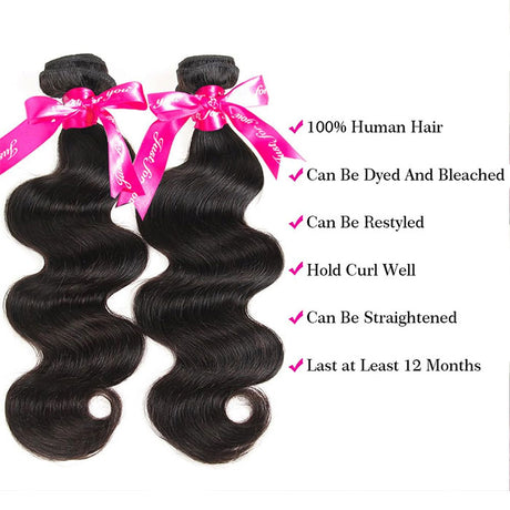 Emma Two Bundles Weave Deals Body Wave Virgin Human Hair