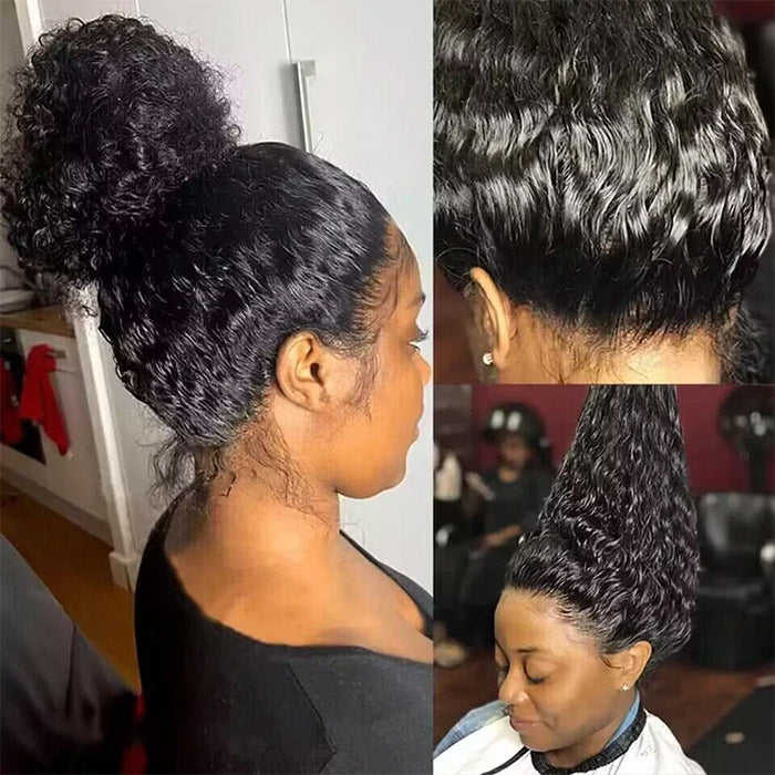 Emma Water Wave 360 Lace Frontal Wig Wet and Wavy Virgin Human Hair Flash Sale
