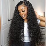 Emma Water Wave 4x4 Lace Closure Wig Pre Plucked Virgin Human Hair