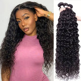 Emma Wet and Wavy 4 Bundles Deals Water Wave Virgin Human Hair Weave