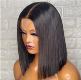 Emma Glueless 2x6 Lace Closure Wig Silky Straight 100% Human Hair