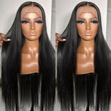 Emmal Straight 13x4 Lace Frontal Wig Pre Plucked Virgin Human Hair