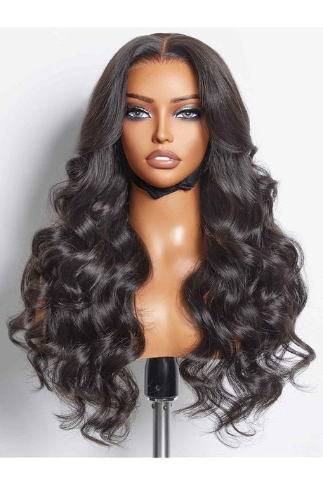 EMMA Glueless 13x4 Closure  Lace Loose Body Wave 100% Human Hair Wig