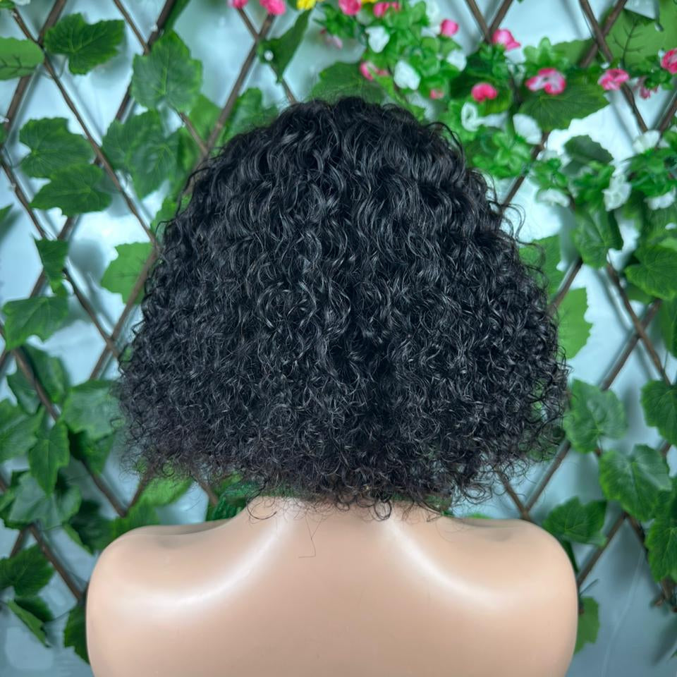 Emma Clearance 13x1 Lace Part Wig Jerry Curly Human Hair