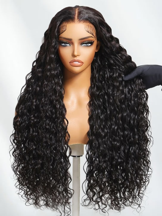 Hot Combo | 5x5 Glueless Straight Bob ＋ 13x6 Full frontal Glueless Water Wave