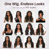 Emma Glueless 5x5 Body Wave Lace Closure Wig 100% Human Hair