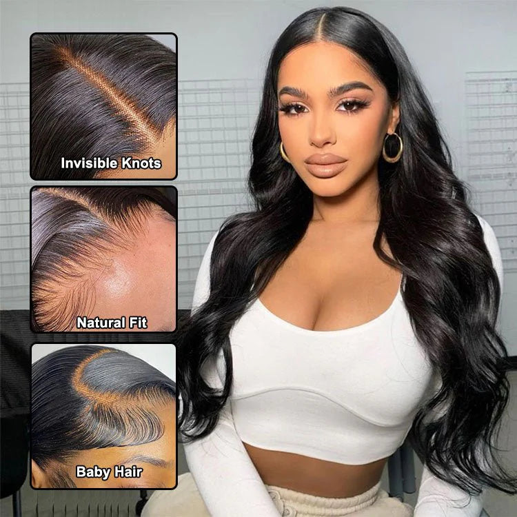 Emma Glueless 5x5 Body Wave Lace Closure Wig 100% Human Hair