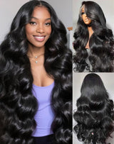 Emma 8x5 & 6x4 Glueless Body Wave Wig - Natural Lace Closure, 100% Human Hair