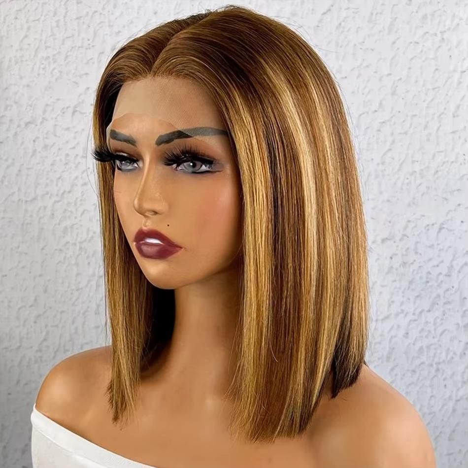 Hot Combo | 13x4 Full Frontal Glueless Water Wave Wig +13x4 Full Frontal Glueless Piano Color Bob Wig