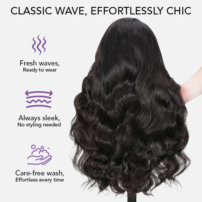 Emma Body 13x4 Lace Frontal Wig / Pre-Plucked 5x5 Wig Virgin Human Hair