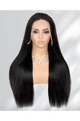 EMMA Glueless Comfort Wig 250% Density Straight with 13x4 Closure Lace Wig Pre Plucked Glueless 5x5 Wig Virgin Human Hair