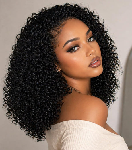 Emma Hair 3 Bundles Jerry Curly 100% Human Hair Weave