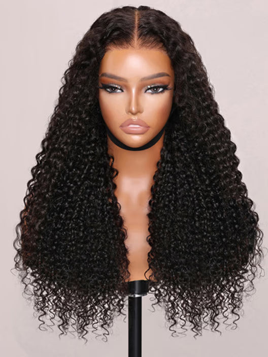 Hot Combo | 13x4 Full frontal Glueless Jerry Curly + 13x4 Full frontal Glueless Straight Bob