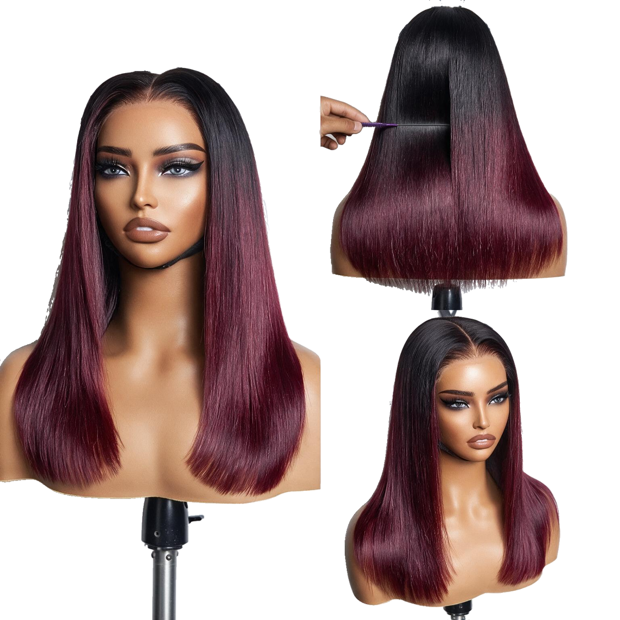 Emma 4x4 Glueless Wig Pre Plucked Straight Human Hair