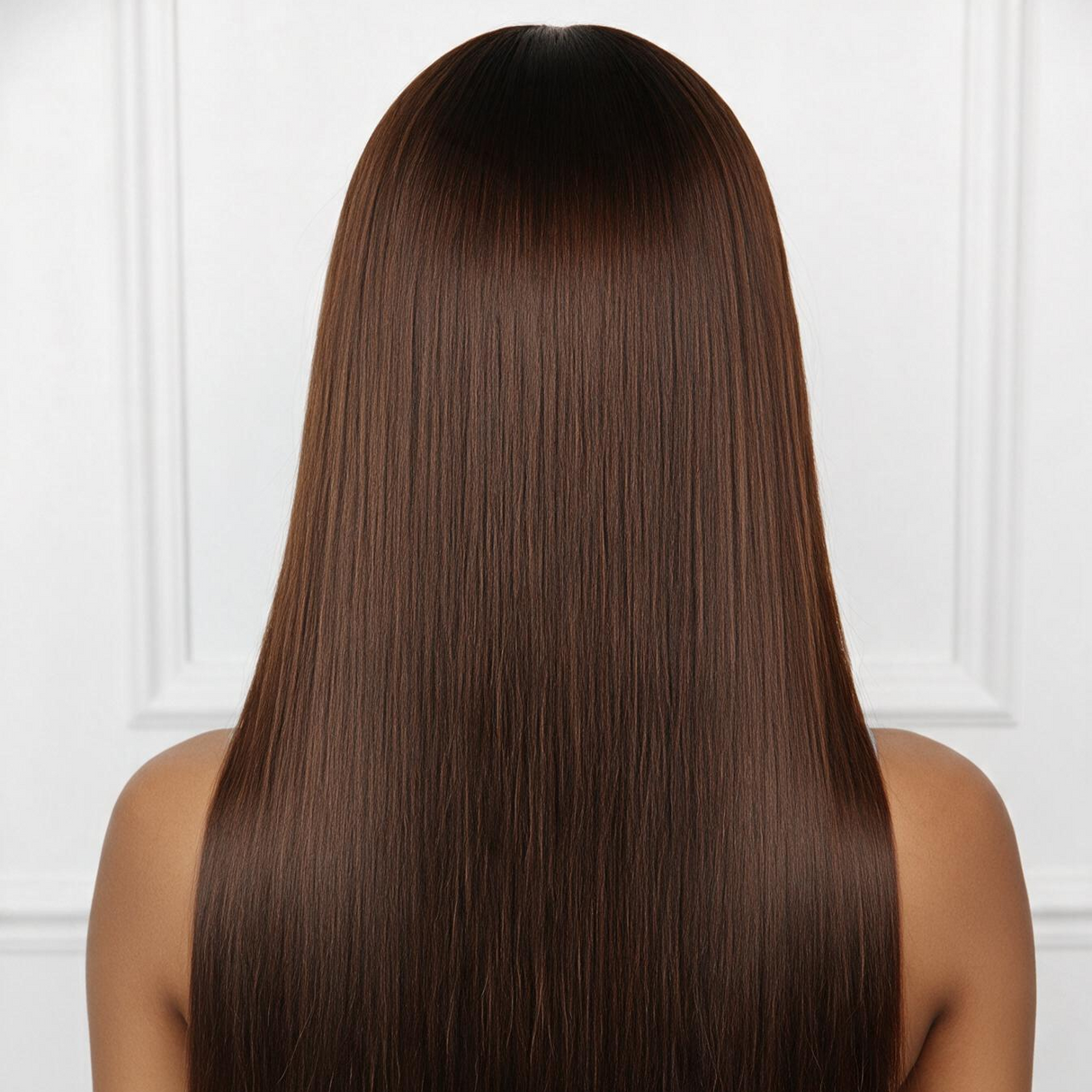 Emma 4x4 Lace Straight Wig | 100% Remy Human Hair | Glueless & Natural Hairline