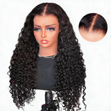 Emma Wet and Wavy 13x4 Lace Frontal Wig Water Wave Glueless 5x5 Wig Virgin Human Hair