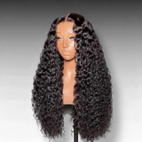 EMMA Glueless Comfort Wig 200% Density Water Wave with 13x4 Closure Lace Wig Pre Plucked Glueless 5x5 Wig Virgin Human Hair