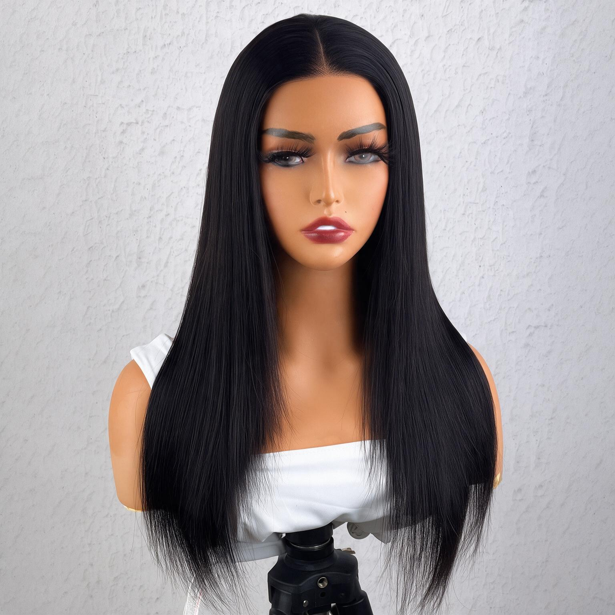 EMMA Comfort Wig 250% Density Straight with Glueless 4x4 Closure Lace Wig Virgin Human Hair