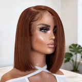 Emma Glueless 5x5 Lace Closure Bob Wig Pre Plucked 13x4 Full Frontal Wig Human Hair