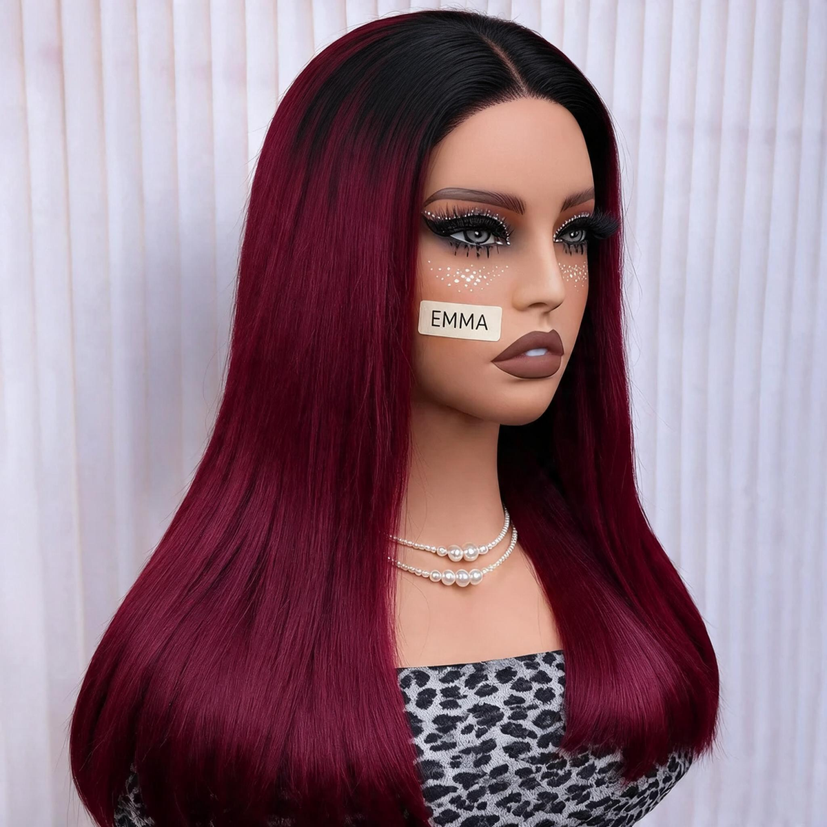 Emma 220% Density Double Drawn 4x4 Glueless Wig Pre Plucked Straight Human Hair