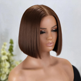 Hot Combo | 13x4 Full Frontal Glueless Water Wave Wig + 13x4 Full Frontal Glueless Brown Bob Lace Wig