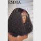 Emma Glueless Double Drawn Curly 13x4 Full Frontal Wig Human Hair SDD Curly Wig Pre Plucked