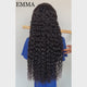 🔥 HOT SELLER | SOLD OUT — RESTOCKING IN 15 DAYS 🔥     Emma 13x6 Glueless Wig Water Wave With Drawstring Natural Black 100% Human Hair Wig