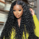 Emma Wet and Wavy 13x4 Lace Frontal Wig Water Wave Glueless 5x5 Wig Virgin Human Hair