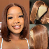 Hot Combo | 13x4 Full frontal Glueless Water Wave + 5x5 Full frontal Glueless Brown Bob