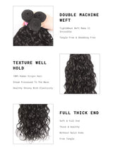 Upgraded Brazilian Hair | 3pcs  Water Wave 100% Virgin Human Hair Bundles